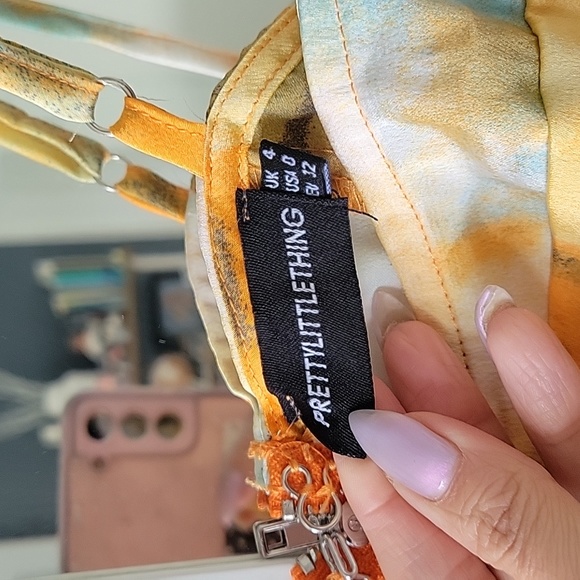 NWOT Prettylittlething Corset and Skirt set - Picture 6 of 7